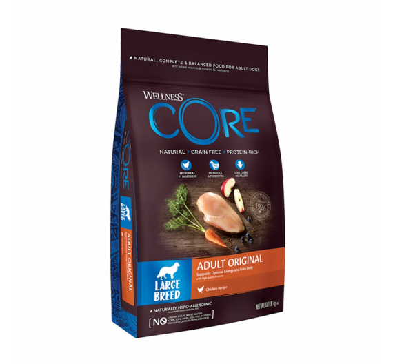 Wellness CORE Adult Large Breed Original Γαλοπούλα & Κοτόπουλο 10kg