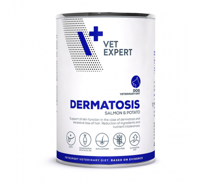 Vet Expert Dermatosis Dog Salmon & Potato 400g