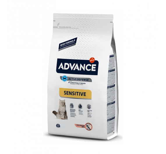 Advance Cat Αdult Sensitive Salmon 1.5kg