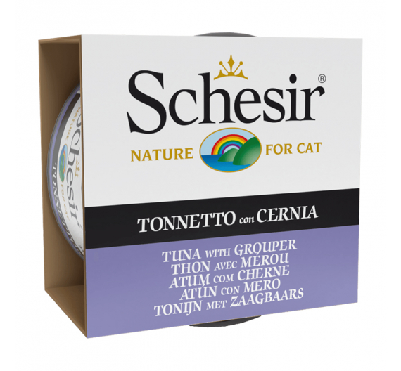 Schesir Cat Jelly Τόνος με Σφυρίδα 85gr