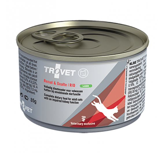 Trovet Renal & Oxalate Cat Lamb 85gr