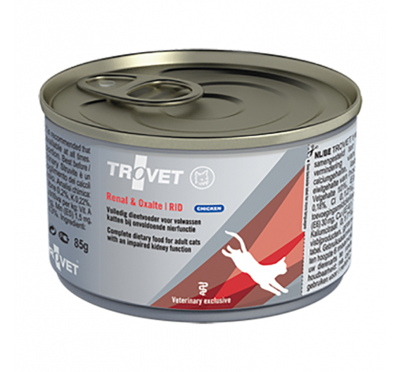 Trovet Renal & Oxalate Cat Chicken 85gr