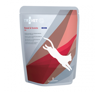 Trovet Renal & Oxalate Cat Chicken Pouch 85gr