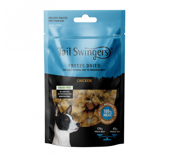 Tail Swingers Λιχουδιές Freeze Dried Κοτόπουλο 45gr