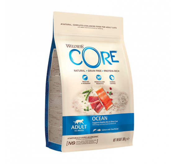 Wellness CORE Adult Ocean Σολομός & Τόνος 300gr