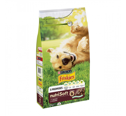 Friskies Nutri Soft Βοδινό 1.5kg