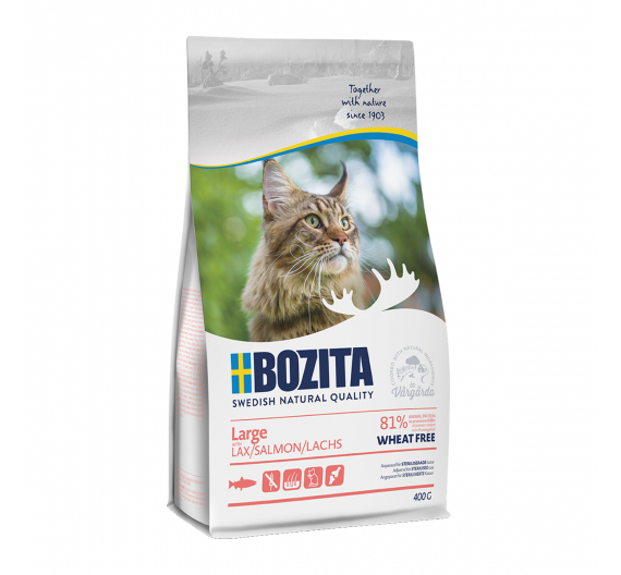 Bozita Large Σολομός Wheat Free 400gr