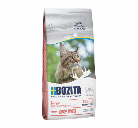 Bozita Large Σολομός Wheat Free 2kg