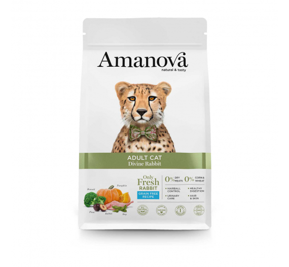 Amanova Adult Cat Divine Rabbit 1.5kg