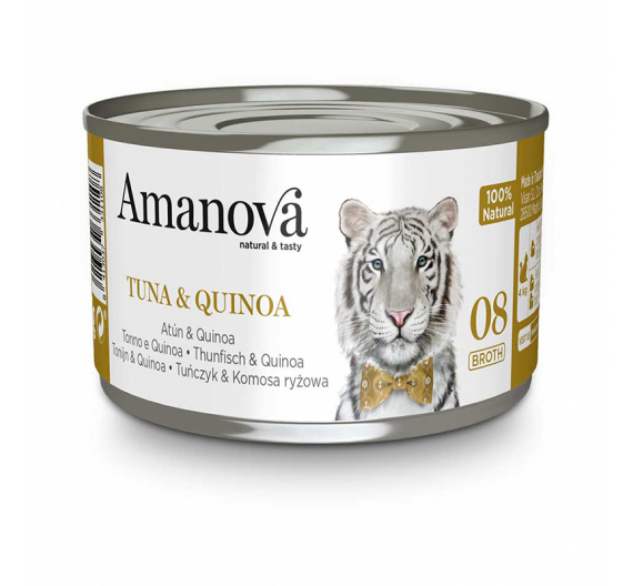 Amanova Cat Tuna & Quinoa Broth 70gr