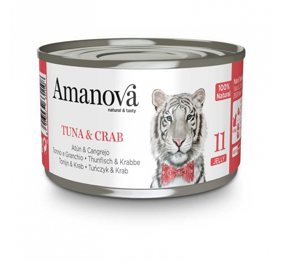 Amanova Cat Tuna & Crab Jelly 70gr