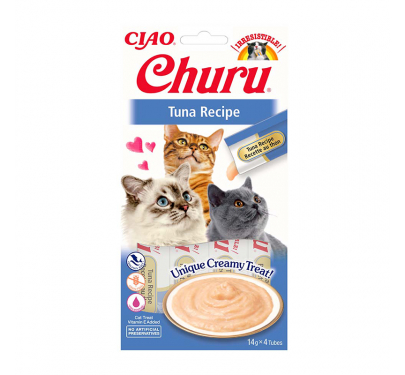 Inaba Churu Cat Κρεμώδης Λιχουδιά με Τόνο 56gr