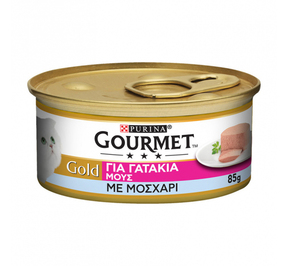 Purina Gourmet Gold Kitten Μους με Μοσχάρι 85gr