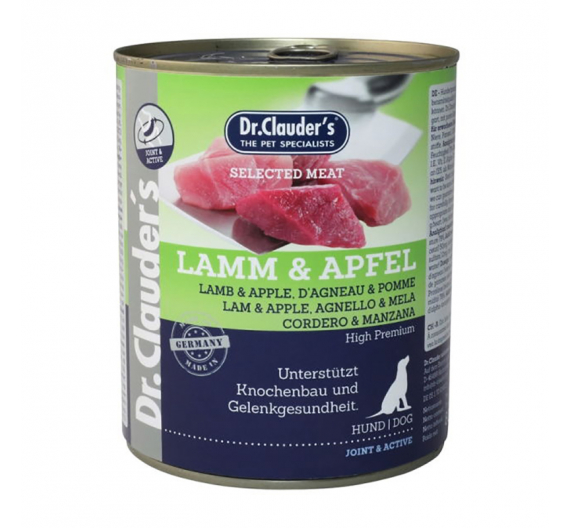 Dr Clauder's Dog Lamb & Apple 800gr