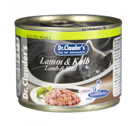 Dr Clauder's Cat Lamb & Veal 200gr