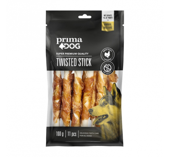 Prima Dog Chewbones Chicken & Rawhide Sticks 100gr