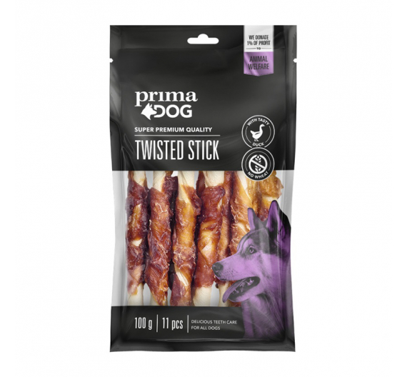 Prima Dog Chewbones Duck & Rawhide Sticks 100gr