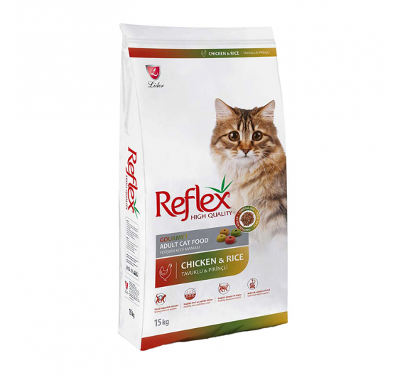 Reflex Adult Cat Multicolour Chicken 15kg