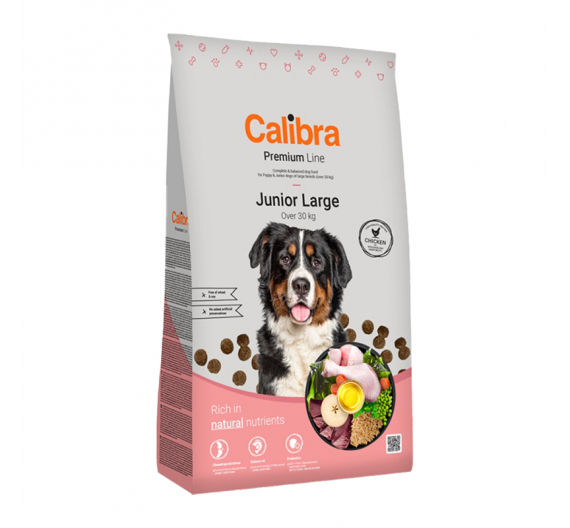 Calibra Premium Dog Junior Large Chicken 12kg