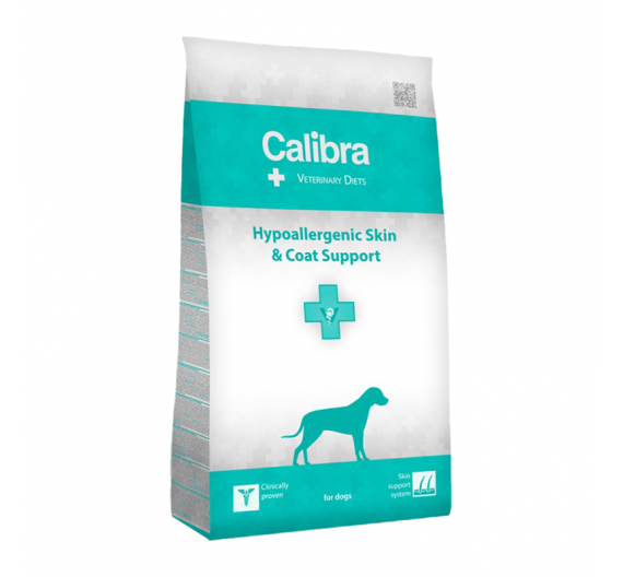 Calibra Vet Dog Hypoallergenic Skin & Coat 12kg