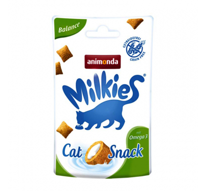 Animonda Milkies Crunchy Pillow Balance 30gr Τραγανές Λιχουδιές για Υγιείς Αρθρώσεις