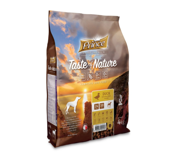 Prince Taste Of Nature Dog Medium/Maxi Duck 4kg