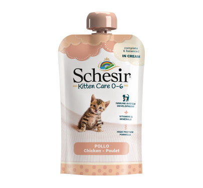 Schesir Kitten Cream με Κοτόπουλο 150gr