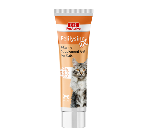 Bio Pet Active Felilisyne L-Lysine Gel for Cats 100ml