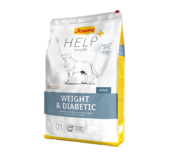 Josera Help Dog Weight & Diabetic 4.5kg (5x900gr)