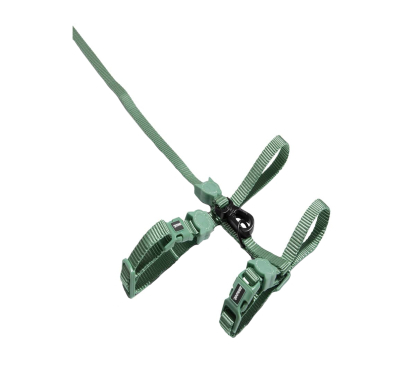 ZeeCat Σαμαράκι Γάτας 26-41cm & Οδηγός Army Green 120cm