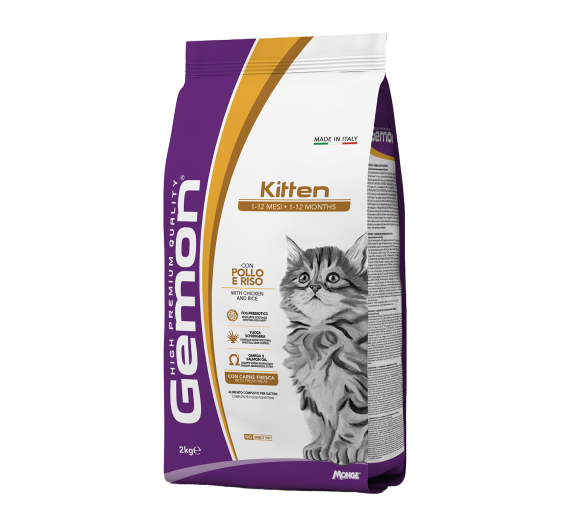 Gemon Cat Kitten Chicken & Rice 1.5kg