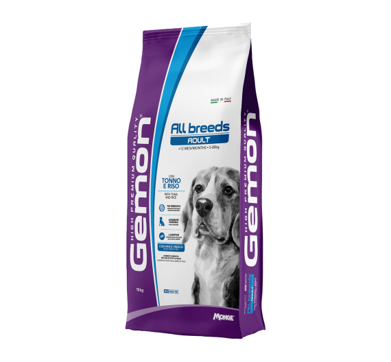 Gemon Dog Adult Medium Tuna & Rice 15kg