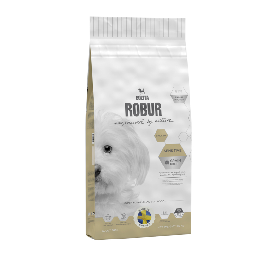 Bozita Robur Sensitive Grain Free Κοτόπουλο 30/15 11.5kg