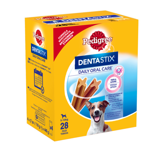 Pedigree Dentastix Small Dog 4x110gr (28τμχ)