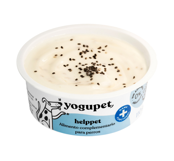 Yogupet Functional Helpet Γιαούρτι Σκύλου με Σπόρους Chia, Κιχώριο & Ginseng 110gr