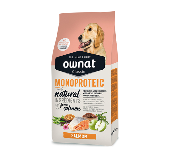 Ownat Classic Dog Monoproteic Σολομός 4kg