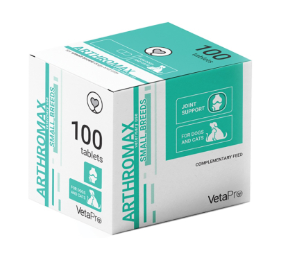 VetaPro Arthromax Small Breeds & Cats 100tabs