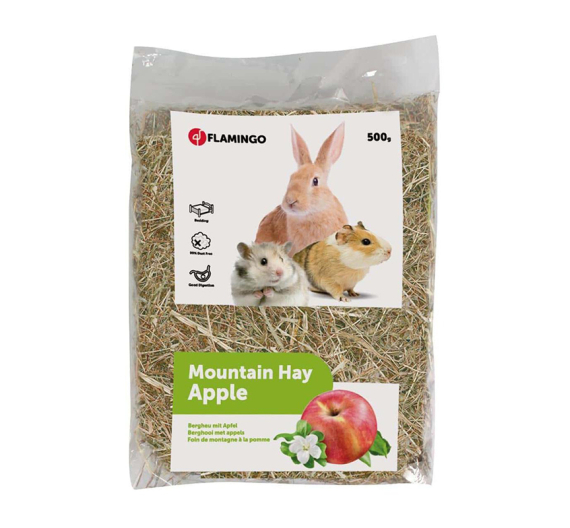 Flamingo Mountain Hay with Apple 500gr