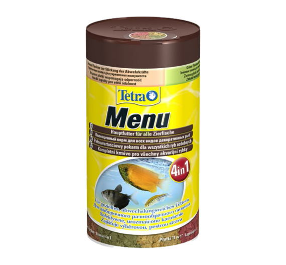 Tetra Min Menu Granules Τροφή για Τροπικά Ψάρια σε Κόκκους 64g/250ml