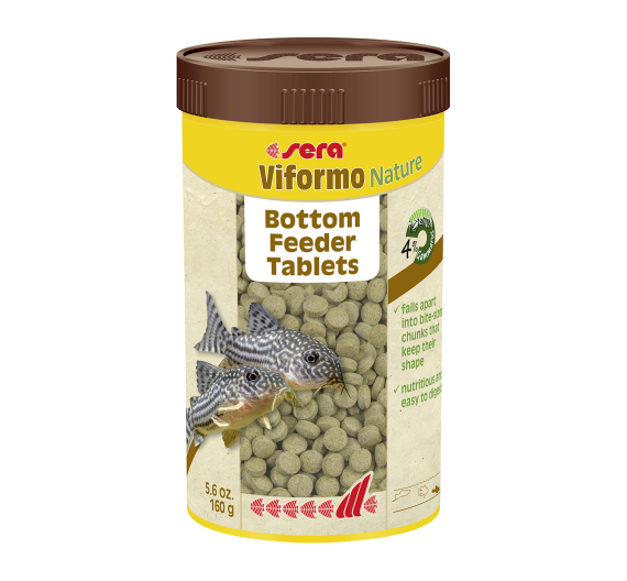 Sera Viformo Tabs Nature Τροφή για Τροπικά Ψάρια σε Ταμπλέτες 250ml (640tabs)