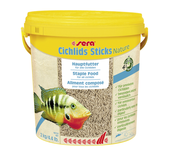 Sera Cichlid Sticks Nature Τροφή για Κιχλίδες σε Sticks 2kg