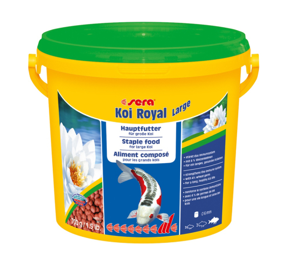 Sera Koi Royal Nature Large Τροφή για Koi σε Κόκκους 3000ml