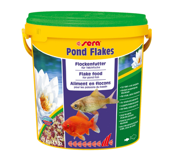 Sera Pond Flakes Nature Τροφή για Ψάρια Λίμνης σε Νιφάδες 10L