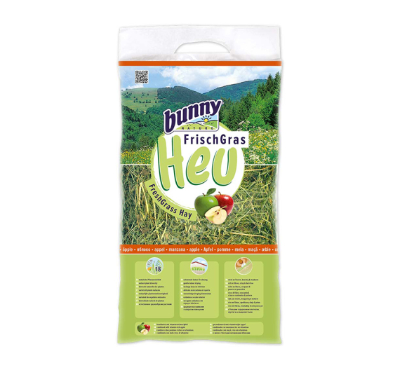 Bunny Χόρτο Freshgrass Hay με Μήλο 500gr