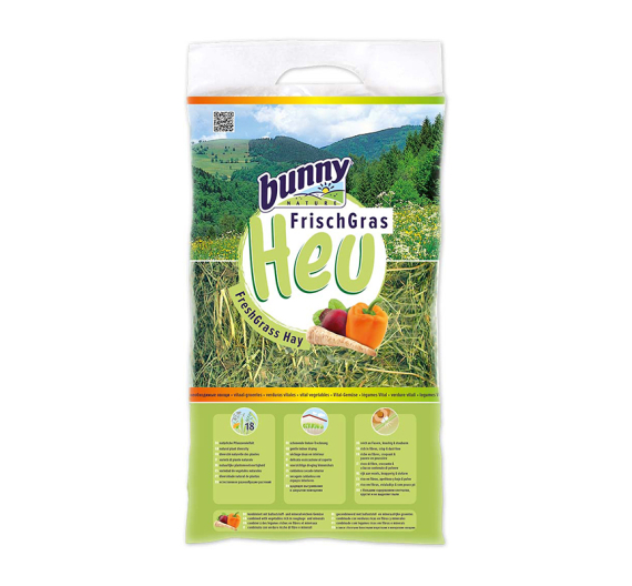 Bunny Χόρτο Freshgrass Hay με Λαχανικά  500gr