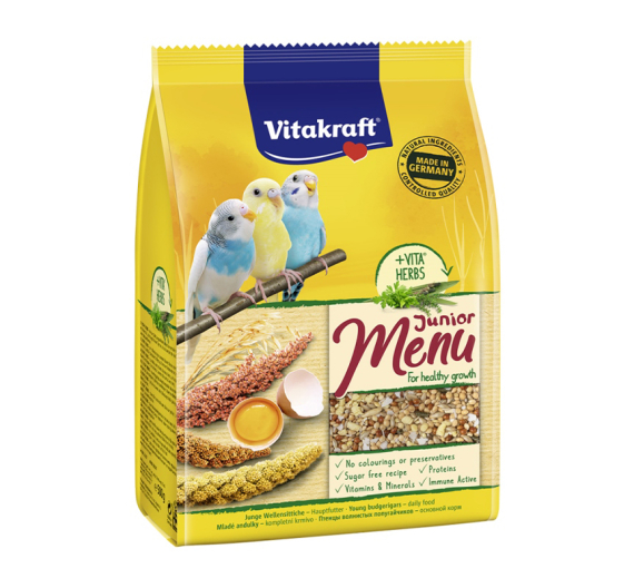 Vitakraft Menu Vital Life Kids Τροφή για Νεαρά Παπαγαλάκια 500gr