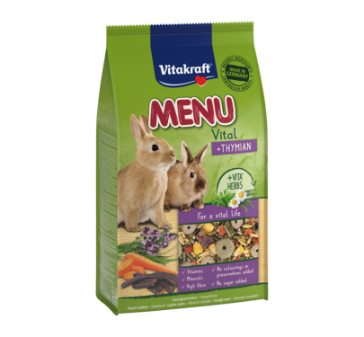 Vitakraft Menu Vital Life Thyme Τροφή με Θυμάρι για Κουνέλια 1kg