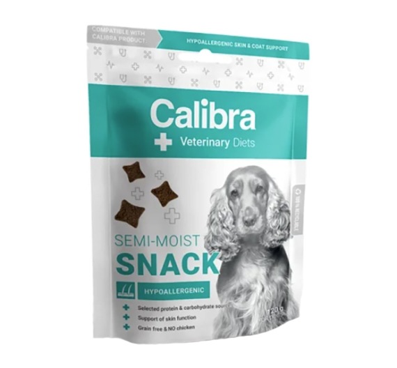 Calibra Vet Dog Semi-Moist Treats Hypoallergenic 120gr