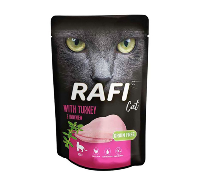 Rafi Cat Adult Πατέ με Γαλοπούλα 100gr