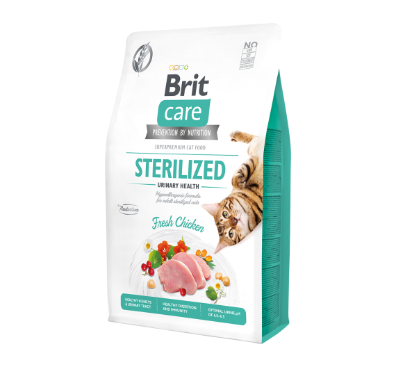 Brit Care Cat Sterilised Urinary Chicken Grain Free 2kg